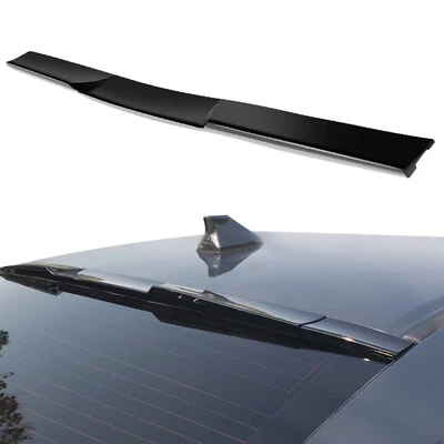 For 2004-2008 Acura TL Roof Window Spoiler Wing Adjustale Glossy Black - Image 1 of 4