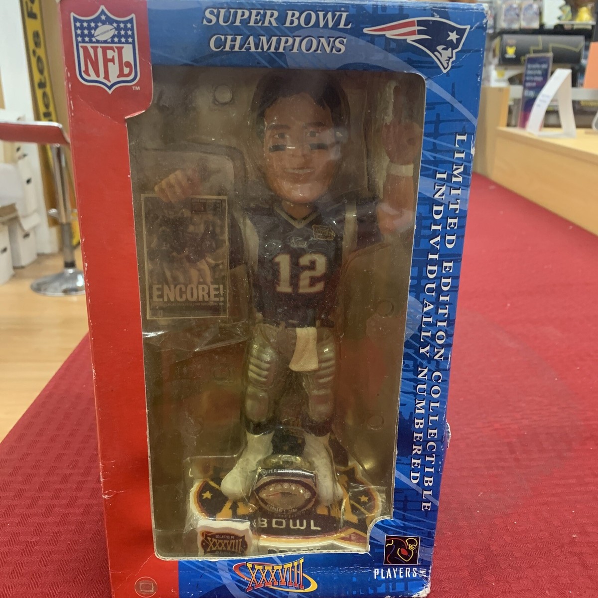 Forever Collectibles Tom Brady NFL Bobbleheads for sale | eBay Forever Collectibles Tom Brady NFL Bobbleheads for sale | eBay