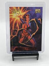 1994 Marvel Masterpieces Gold Foil Signature Series #105 Scarlet Witch