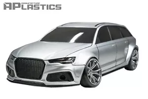 RC Body Car Drift Touring 1:10 Audi RS6 Avant Wagon style APlastics New Shell - Picture 1 of 8