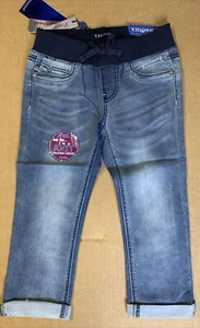 VIGOSS Girls The Jagger Capri Stretch Knit Waistband Jeans, 7 8 or 10, Comfort - Picture 1 of 15