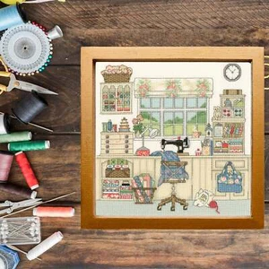 Bothy Threads Kit punto croce contato La mia stanza da cucire XSS18 - Foto 1 di 2