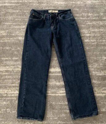 Cabela's Casuals Ladies SIZE 6 SHORT Blue Jeans Flannel Lined  - Image 1 of 4