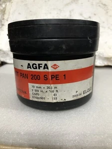 Agfa Aviphot PAN 200 PE 1.70 mm X 100 Feet. Expiry Date 6/2005. - Picture 1 of 6
