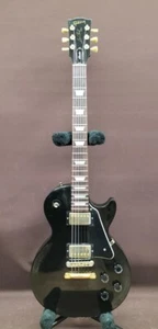 Gibson Les Paul Studio Black Gold Hardware Made in USA 2001 Electric Guitar - Picture 1 of 20