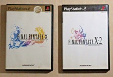 Final Fantasy X , X 2 FF10 2 games ps2 sony playstation game ff 10 tested Japan