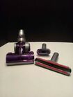 Dyson Mini Turbine Head Tool Attachment Power Brush Set Dc07/Dc14/Dc17 Purple