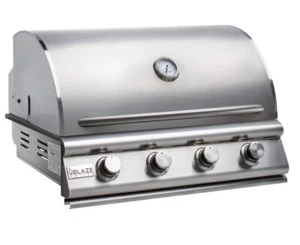 Parrilla de gas propano incorporada Blaze Prelude LBM 32 pulgadas 4 quemadores - BLZ-4LBM-LP - Imagen 1 de 8