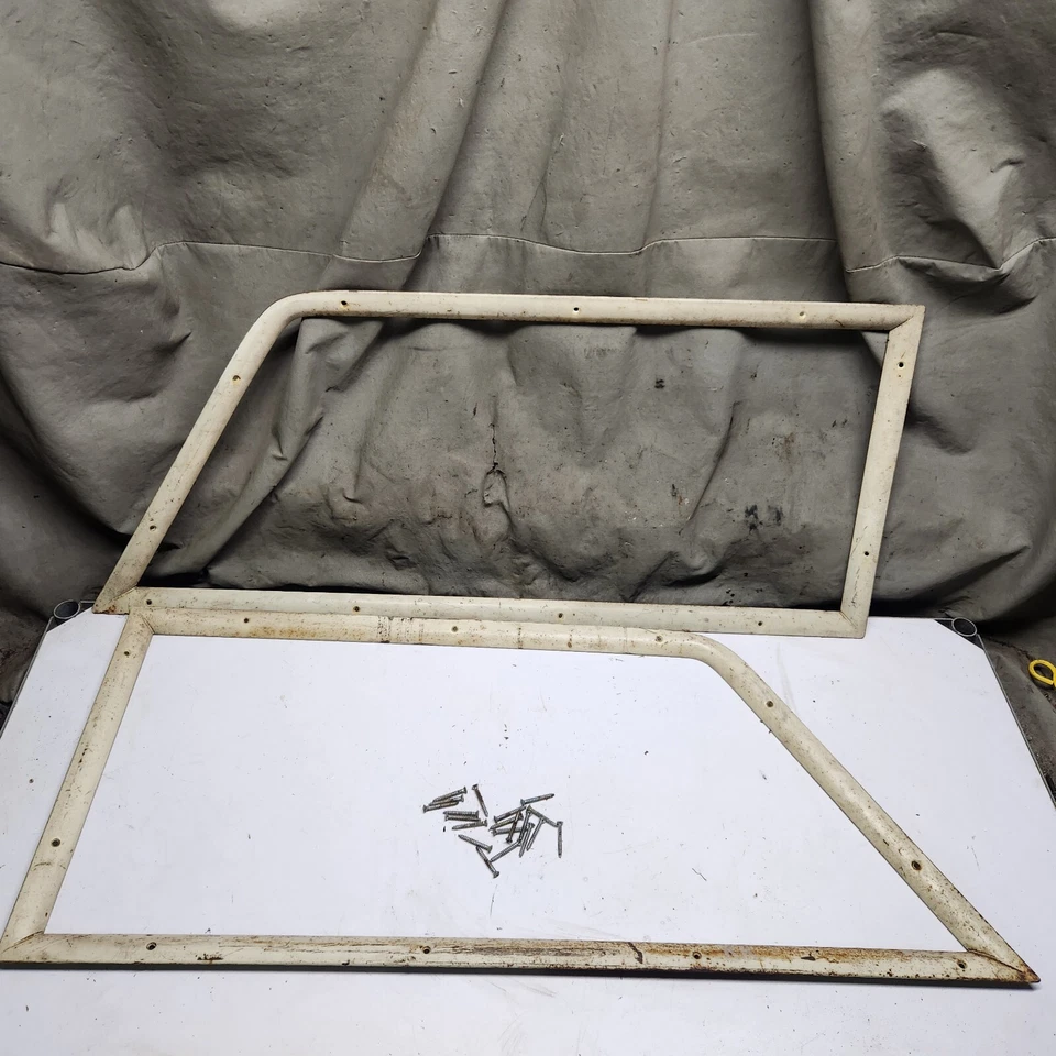 Jeep Wagoneer SJ 63-73 Rear Quarter Window Inside Trim W/ Screws OEM  - Image 1 of 4
