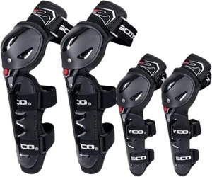 4Pcs Rodilleras Para Motocicletas Proteccion Para Motocross Racing Rodilleras... - Picture 1 of 8