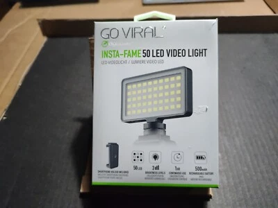 Luz de video Digipower Insta-Fame 50 LED súper brillante DP-VL50 Foto 1 de 3