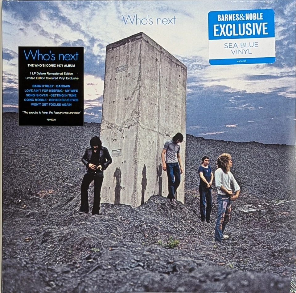 THE WHO Who’s Next SEALED limited edition LP Sea Blue Vinyl - Imagem 1 de 1