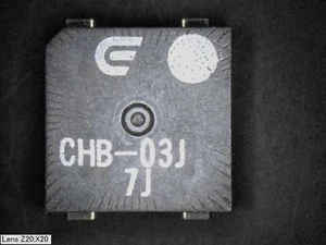 CITIZEN CHB-03J 85db(A) 2.7KHz 3V 20-Ohm SMD Sound Generator, 10x10x3mm, QTY-10 - Picture 1 of 2