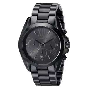 Michael Kors Bradshaw Oversized Chrono Schwarz Edelstahl Unisex Uhr MK5550 - Bild 1 von 4