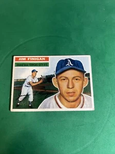 1956 relaciones públicas - Crease Jim Finigan atletismo de Kansas City #22 - Imagen 1 de 6