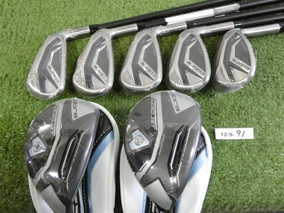 Cobra Aerojet Womens Combo Irons 5-6H, 7-P & S KBS PGI 55 Ladies Graphite New - Image 1 of 4
