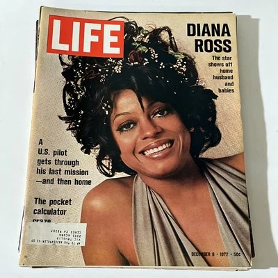 Lot Of 7, Time Life Magazines, Diana Ross, Polaroid, Olympics, Marilyn, Nixon Foto 1 de 4