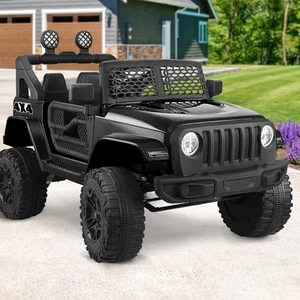 Mazam Kids Ride On Car 12V Electric Jeep Remote Vehicle Toy Cars Gift LED light - Picture 1 of 10