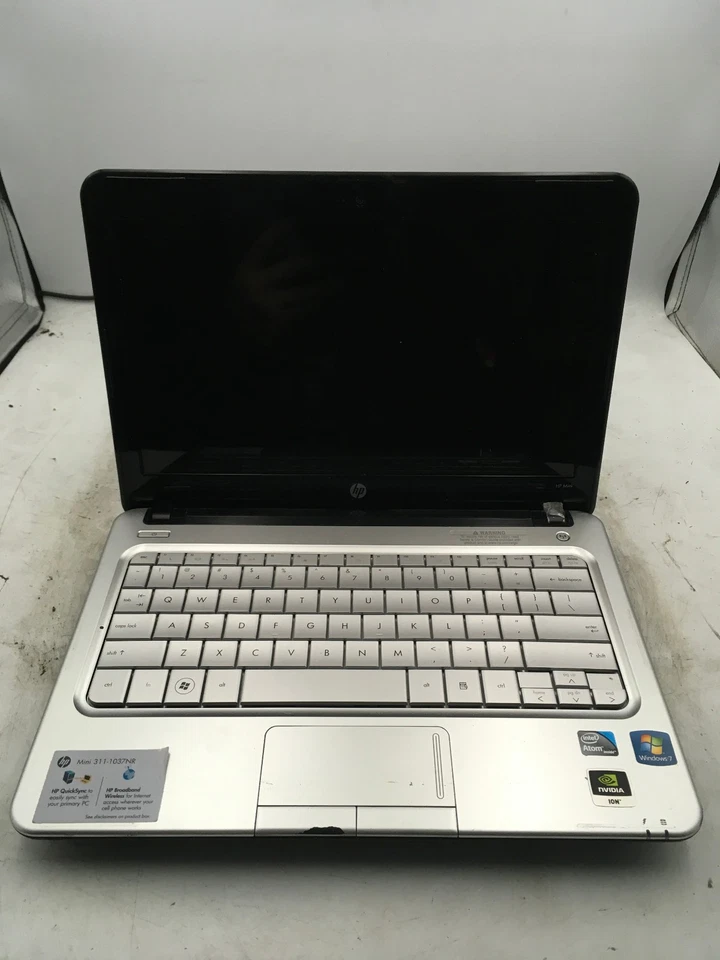 HP MINI 311 1037NR - FOR PARTS/NO POWER - INTEL ATOM - 1GB RAM - READ DESC - BB - Image 1 of 4