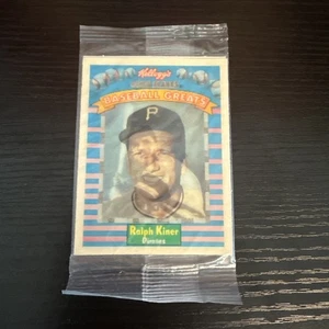 1991 Kelloggs Corn Flakes Ralph Kiner Lenticular Card #15 Sealed - Bild 1 von 3