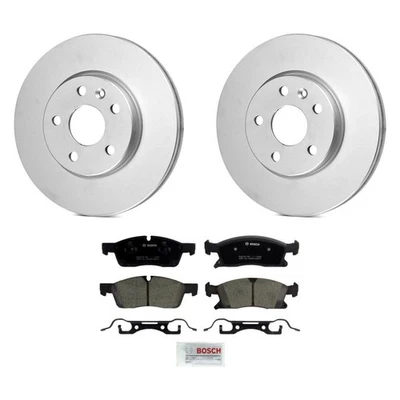 For Mercedes-Benz ML400 15 QuietCast Premium Front Brake Kit w Ceramic Pads Foto 1 de 2