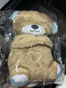 Baby Breath Baby Bear Plush Toy Soothing Music Sleep Companion ๐ ๐ป - Picture 1 of 3
