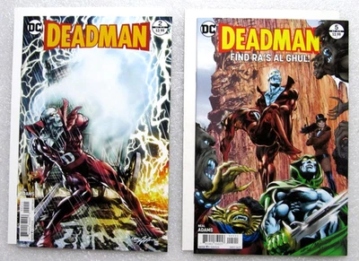 LOT - DEADMAN #2 #5 - 2017 DC COMIC - NEAL ADAMS - SPECTRE - DEMON - BOARDED - Image 1 of 4