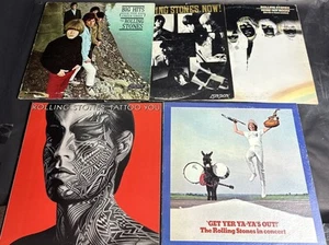 Rolling Stones Vinyl Lot Tattoo You Get Yer Big Hits More Hot Rocks - Picture 1 of 23