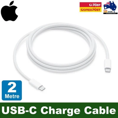 GENUINE Apple 240W USB-C Charge Cable (2 m) For iPhone 16, 15, iPad, MacBook - image 1 of 4