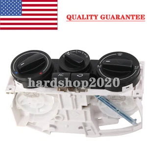 For VW Golf Jetta Beetle Air & Heater AC Control Unit Panel Switch 1J0820045F - Picture 1 of 10