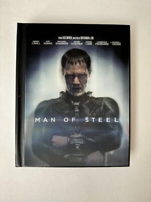 Superman Man of Steel (Blu-ray, 2013, Limited Edition Digibook Lenticular Cover) - Image 1 of 4