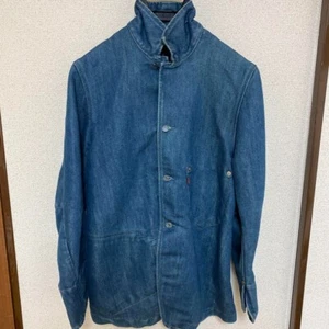 Levi's RED 1st Coat Rare 2000s Denim Jacket Used Collector Style From Japan - Picture 1 of 6