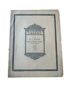 Schirmer's Library Vol. 1071 C.L. Hanon The Virtuoso Pianist in Sixty Exercises - Picture 1 of 2