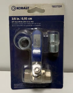 Kobalt - NPT Abschaltset mit 1/2 Zoll Anschluss / 3/8 Zoll Eingang - Bild 1 von 4