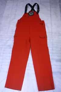 Neu mit Etikett Filson Mackinaw Latzhose Herren 38 x 34 flammenorange 100 % Wolle 2027047 hergestellt in den USA $ 495 - Bild 1 von 15