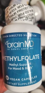 Dr Amen BrainMD Methylfolate - 30 Capsules EXP : 2026 - Picture 1 of 4