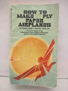 How to Make & Fly Paper Airplanes 1970 by Ralph S Barnaby paperback - Picture 1 of 7