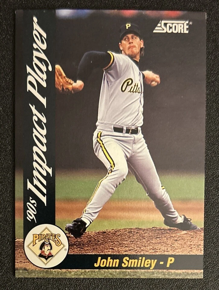 1992 年得分影响球员约翰·S·棒球卡 #79 海盗投手 EX — 第 1/2 张图片