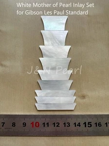 MOP & AB Inlay for Gibson Les Paul Standard & Acrylic Template - Picture 1 of 28