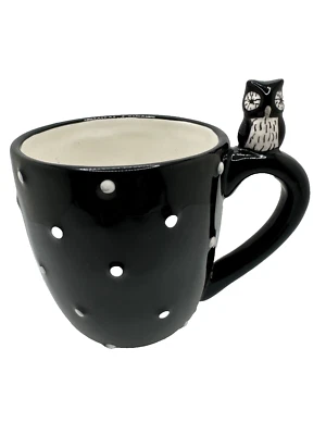 Global Design Connection ХЭЛЛОУИН сова в горошек кружка со скрытой совой внутри - Изображение 1 из 4