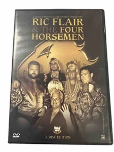 RIC FLAIR AND THE FOUR HORSEMEN WWE 2-Disc DVD Set WCW CIB with Inserts - Imagen 1 de 7