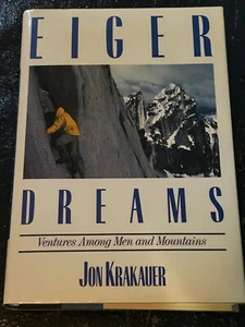 EIGER DREAMS by Jon Krakauer (1990, Hardcover) VERY GOOD CONDITION - Picture 1 of 4