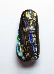 Australian Boulder Wood Replacement Fossil Opal 28.35ct Queensland Natural Stone - Picture 1 of 7