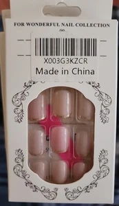 Do It Yourself Fake Nails Pack Pink Natural - Picture 1 of 2