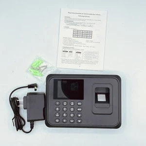 Intelligent Biometric Fingerprint Password Employee Attendance Machine New - Picture 1 of 3
