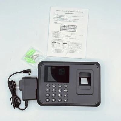 Intelligent Biometric Fingerprint Password Employee Attendance Machine New - Image 1 of 3