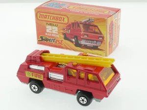 Matchbox 22 E Superfast Blaze Buster bomberos casi en caja embalaje original 1611-22-62 - Imagen 1 de 7