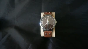 Louis Richard 9905 mens watch, brown - Picture 1 of 5