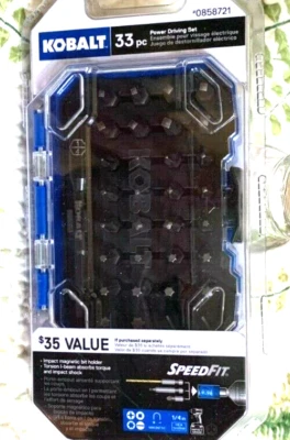 Kobalt 33 pc Power Driving Set 0858721 - Image 1 of 4