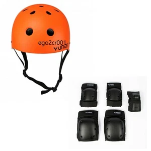 Yuneec EGO-Set Safety Helmet And Knees Elbow Protection for Skateboard - - Imagen 1 de 8